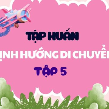 Tập huấn: Định hướng di chuyển – phần 5 – Kỹ thuật sử dụng cây gậy trắng.